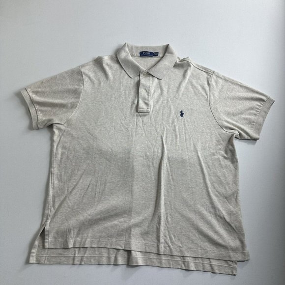 Polo Ralph Lauren‎ Polo Shirt Short Sleeve Mens Size 1XB Preppy Casual Golf - Picture 1 of 9